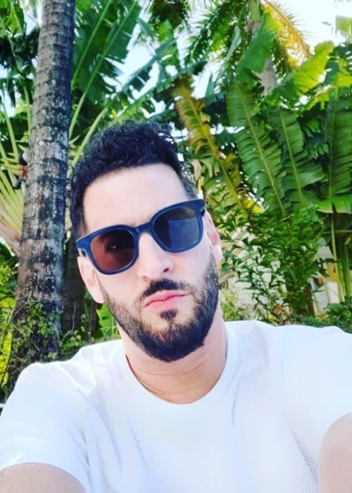 Jon B. as seen while taking a selfie in Miami, Florida, United States in January 2020