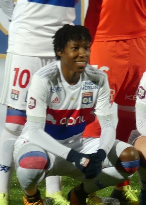 Kadeisha Buchanan as seen in a picture taken during the match of Olympique Lyonnais Women against Montpellier in the league on February 5, 2018