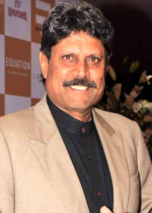 Kapil Dev as seen in a picture taken at the Equation sports auction in the past