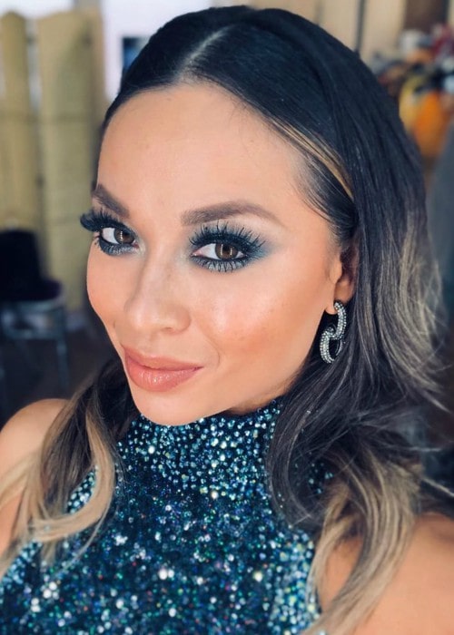 Katya Jones in an Instagram selfie as seen in October 2019
