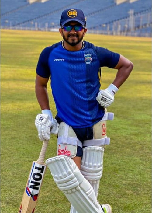 Kedar Jadhav in an Instagram post as seen in December 2019