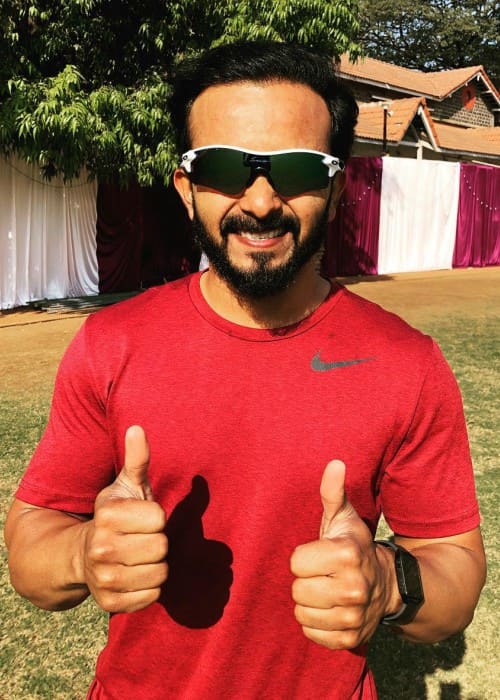 Kedar Jadhav in an Instagram post in December 2018