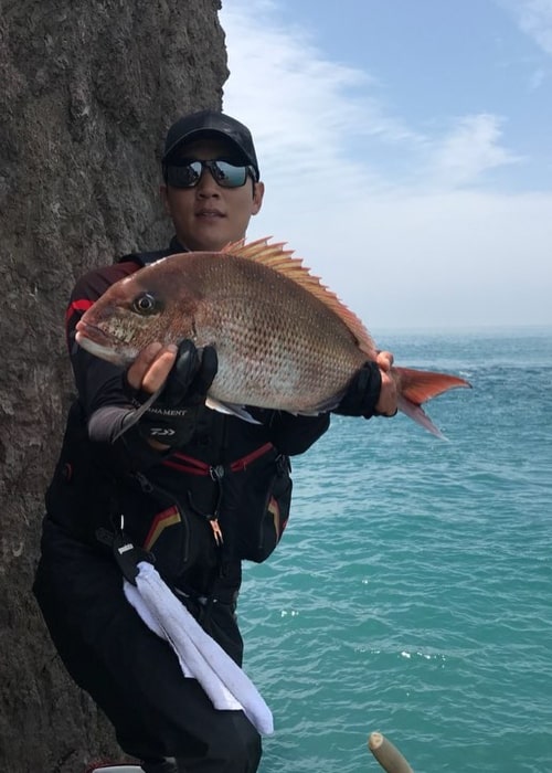 Kim Rae-won as seen with his kill in 2018