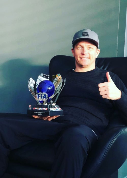 Kimi Räikkönen as seen in an Instagram Post in December 2018