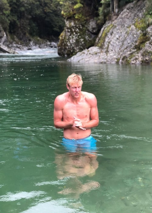 Kyle Jamieson as seen in a picture taken at the Blue Pools Track in Wanaka, New Zealand in March 2018