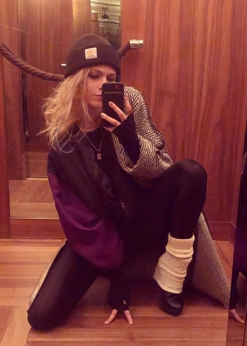 Lily Cowles as seen in a selfie taken at the Tokyo Metropolitan Government Building in February 2019