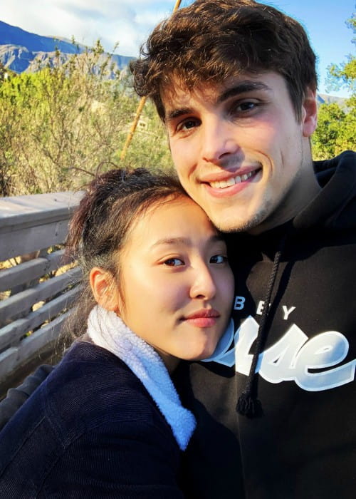 Lyrica Okano and Ed Word as seen in February 2019