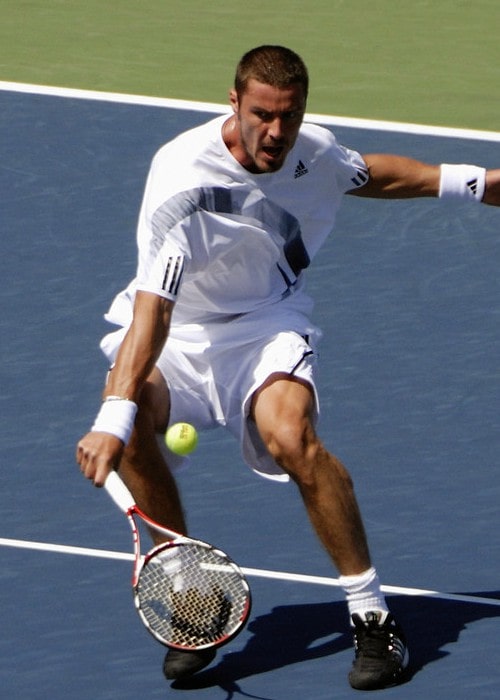 Marat Safin during the US Open in September 2009