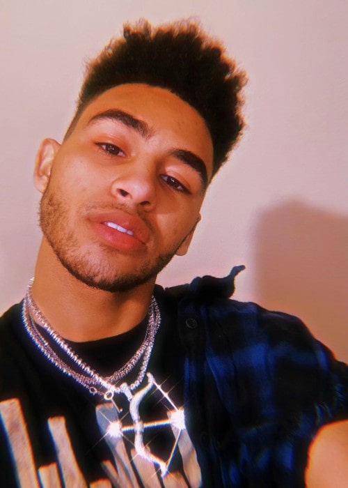 Marcus Pendleton in a selfie in December 2019