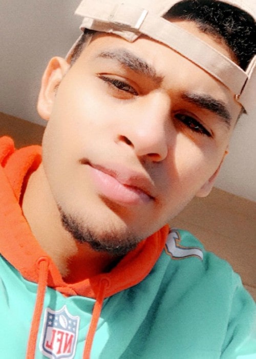 Marcus Pendleton in an Instagram selfie as seen in February 2020