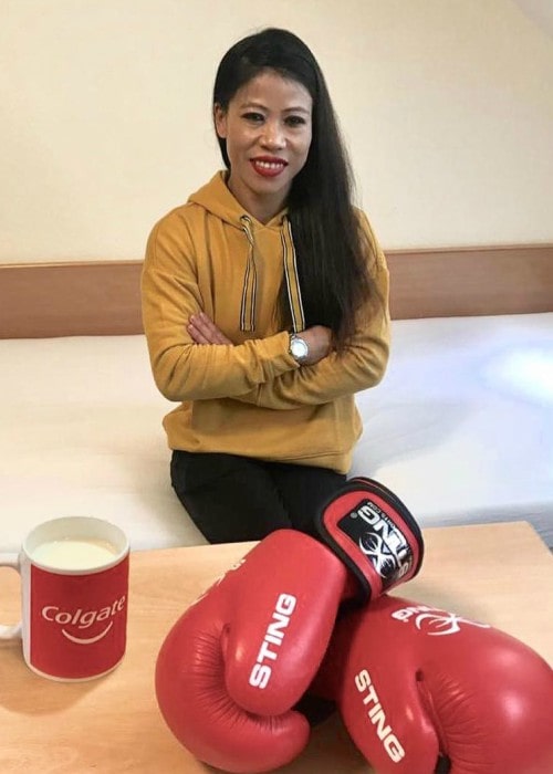 Mary Kom in an Instagram post in March 2019