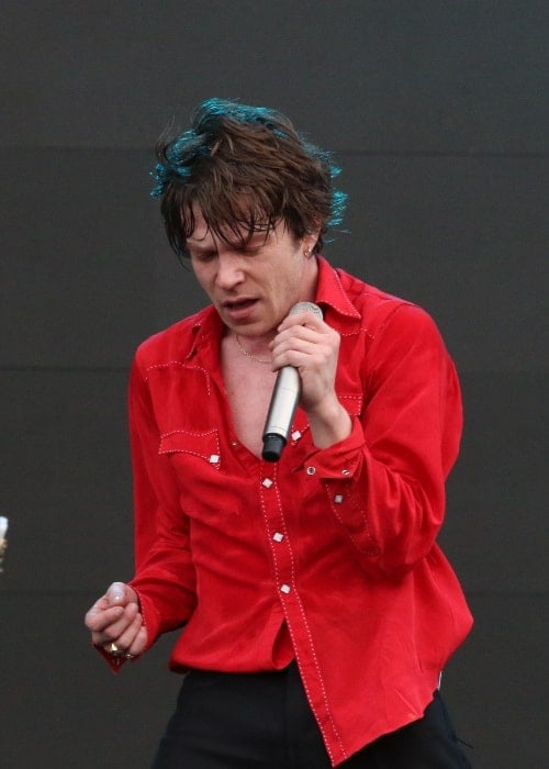 Matt Shultz while performing at Lollapalooza Argentina in 2017