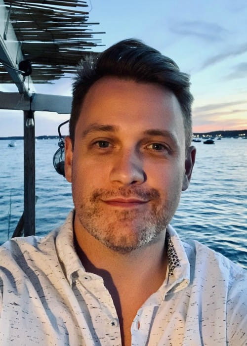 Michael Arden in an Instagram selfie as seen in August 2019