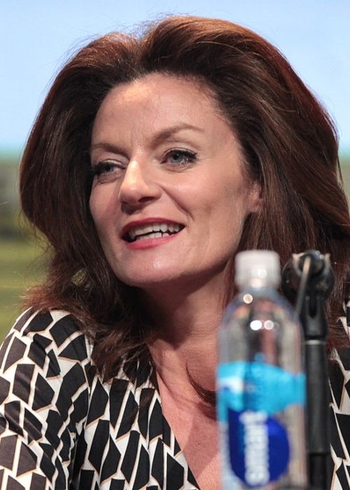 Michelle Gomez attending the San Diego Comic-Con International in 2015