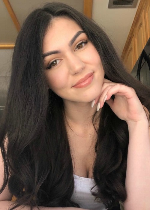 Mikaela Pascal in an Instagram selfie as seen in May 2019