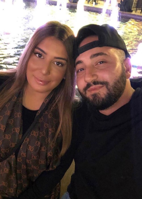 Moe Sargi and Shadia Sargi as seen during a trip to Las Vegas, in December 2019