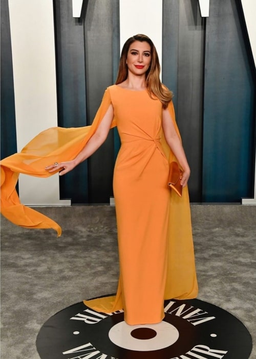 Nasim Pedrad as seen in a picture taken at Vanity Fair in February 2020