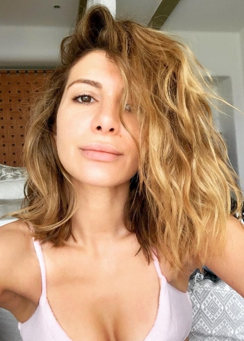 Nasim Pedrad as seen in a selfie taken in at the Esperanza, Auberge Resorts Collection, Los Cabos in June 2019