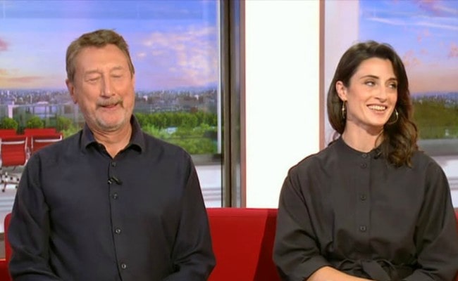 Natasha O'Keeffe and Steven Knight as seen in August 2019