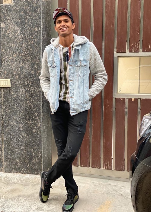 Navdeep Saini as seen in an Instagram Post in December 2019