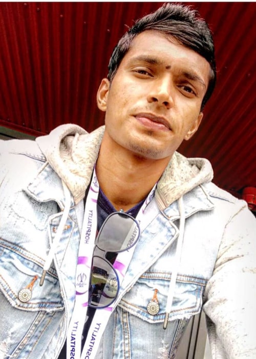 Navdeep Saini as seen in an Instagram Post in July 2019