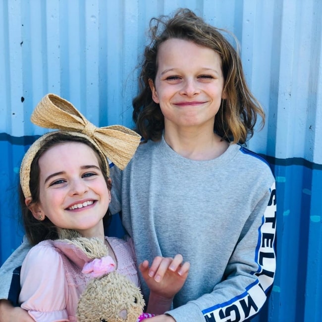 Naz Norris as seen while smiling in a picture alongside her brother, Biggy Norris, in September 2019