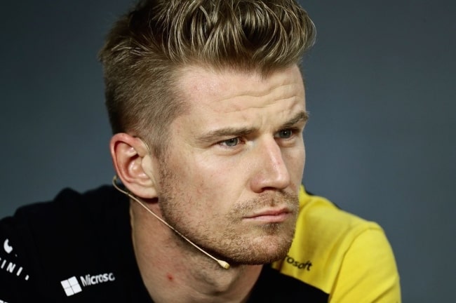 Nico Hülkenberg during a press conference on the sidelines of the 2019 French Grand Prix