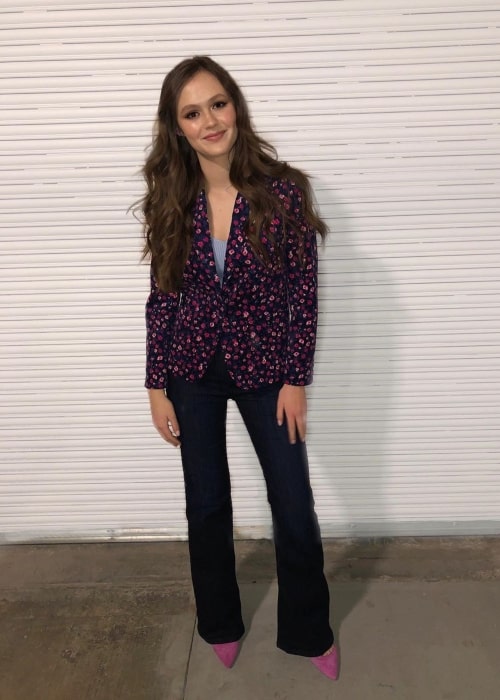 Olivia Sanabia as seen in a picture taken while sporting apparel from The Webster in February 2020