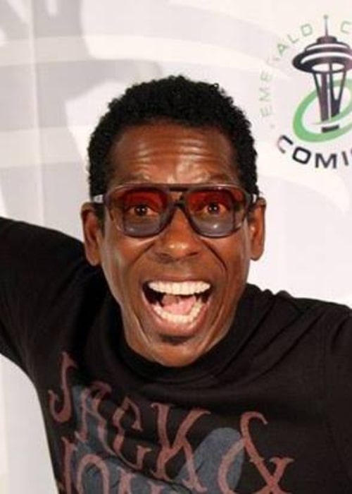 Orlando Jones as seen in a picture taken at the Emerald City Comiccon in the past