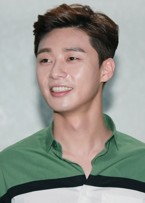 Park Seo-joon as seen at 'The Chronicles of Evil' stage greeting in Busan on May 23, 2015