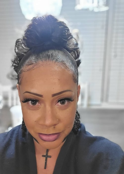 Patrice Lovely as seen in a selfie taken in December 2019