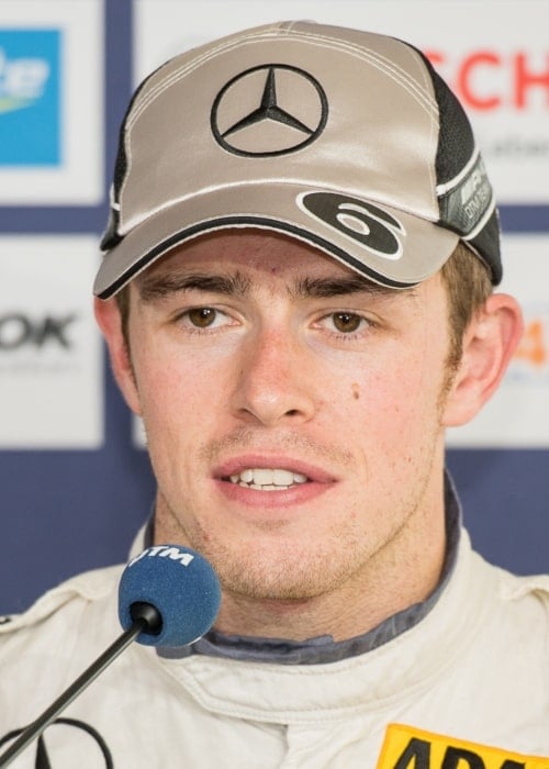 Paul di Resta as seen in a picture taken during a live interaction round with the media on October 19, 2014