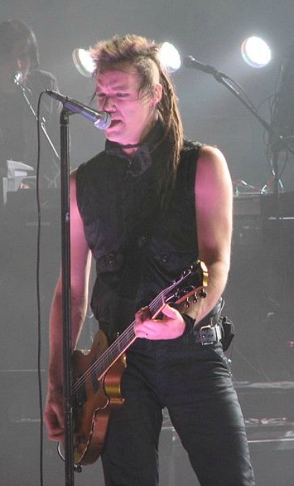 Robin Finck during a performance as seen in September 2008