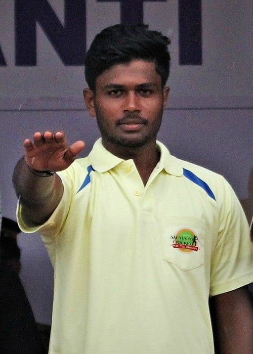 Sanju Samson as seen in November 2017