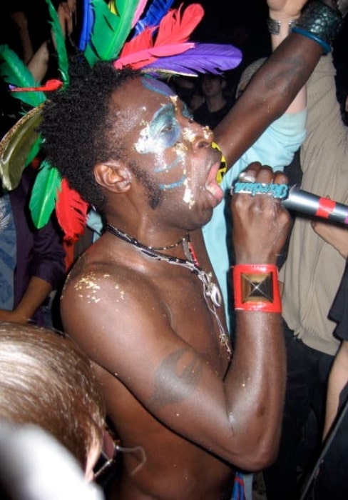 Saul Williams as seen at the Inevitable Rise and Liberation of NiggyTardust! concert in Montreal, Québec, Canada in 2007