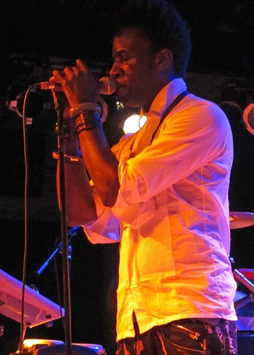 Saul Williams as seen while performing at Bottom Lounge in Chicago, Illinois, United States in March 2012