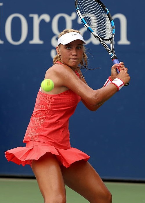 Sofia Kenin at the 2015 US Junior Open