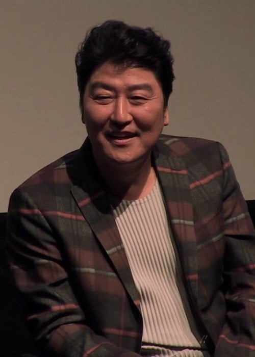 Song Kang-ho during an interview in October 2019