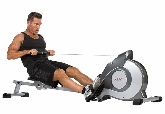 Sunny Health & Fitness SF-RW5515 Magnetic Rowing Machine Rower Workout