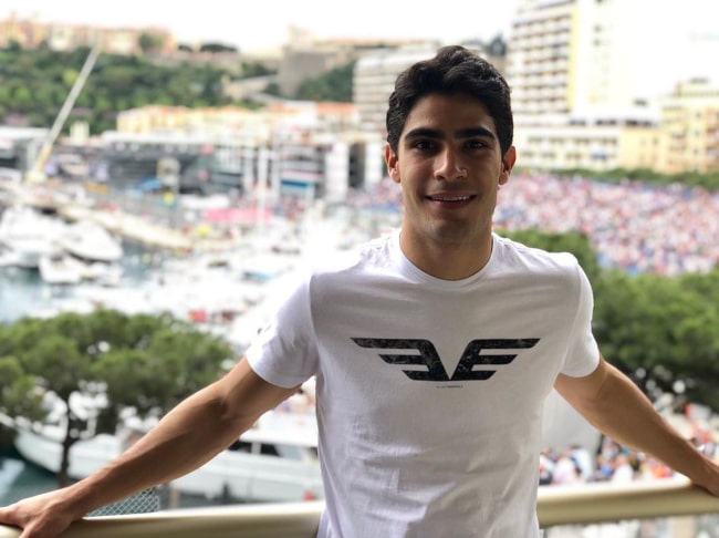 Sérgio Sette Câmara on the sidelines of the Monaco GP in May 2019