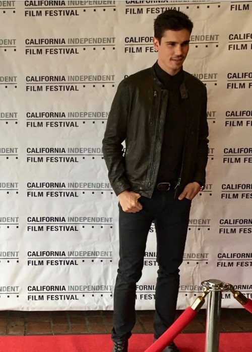 Tanner Novlan as seen in a picture taken on Red Carpet at California Independent Film Festival on October 9, 2017