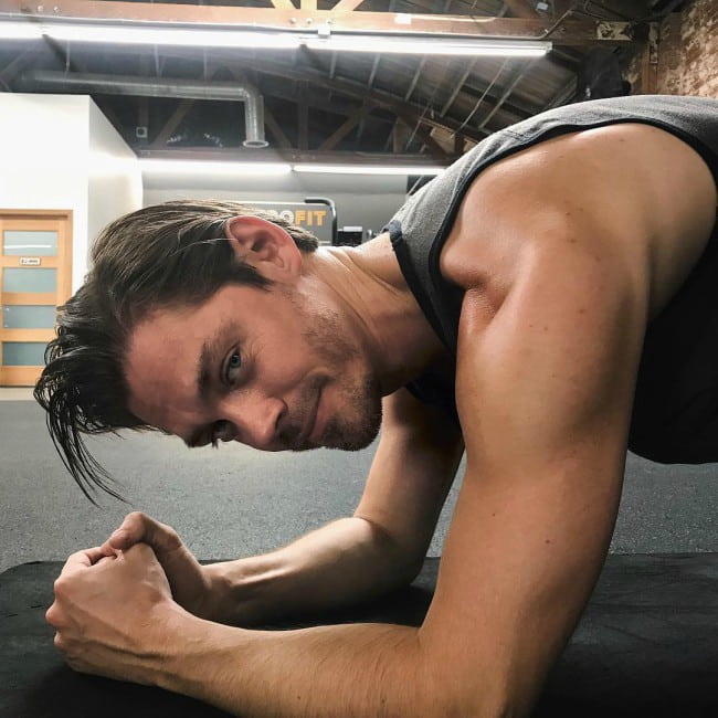 Tom Payne in an Instagram post in April 2019