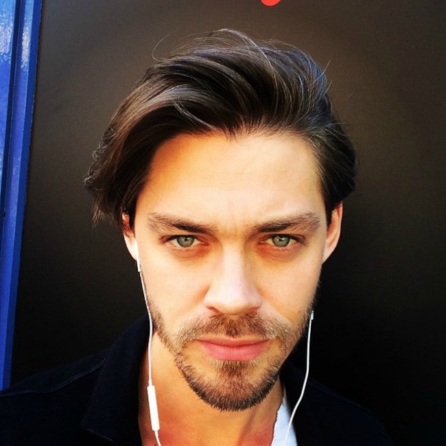 Tom Payne in an Instagram selfie as seen in June 2015