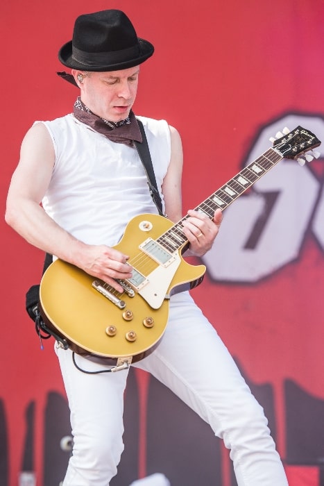 Tom Thacker as seen while performing at Rock im Park 2017
