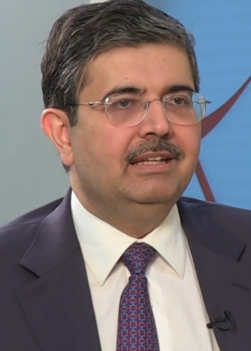 Uday Kotak during an interview as seen in April 2014