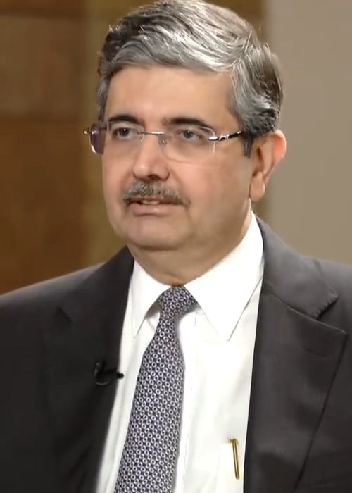 Uday Kotak during an interview in February 2019