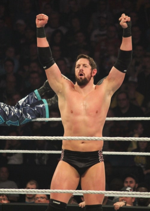 Wade Barrett as seen in a picture taken after a match on April 7, 2014