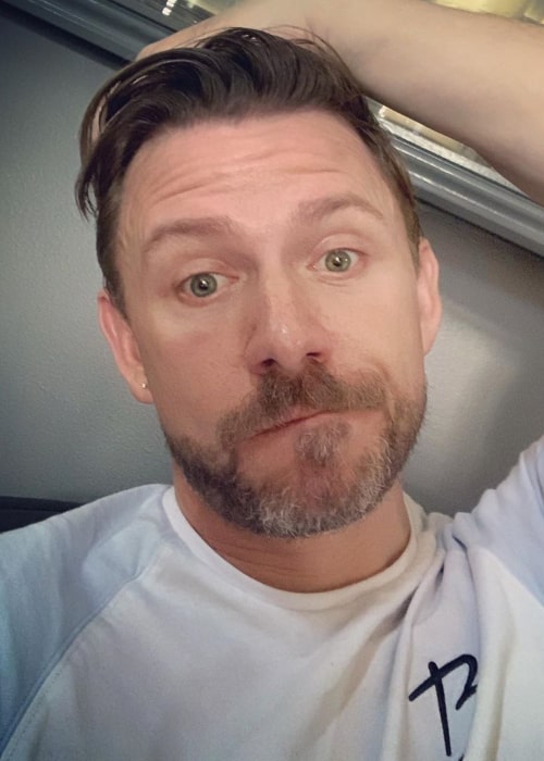 Wayne Goss as seen in an Instagram selfie in August 2019