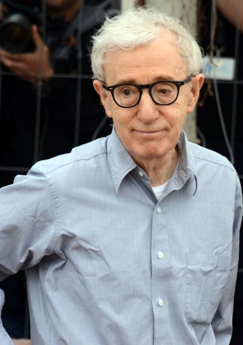 Woody Allen as seen at Cannes 2016