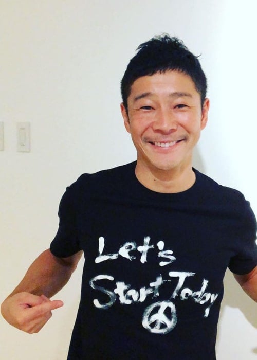 Yusaku Maezawa as seen in an Instagram Post in June 2019